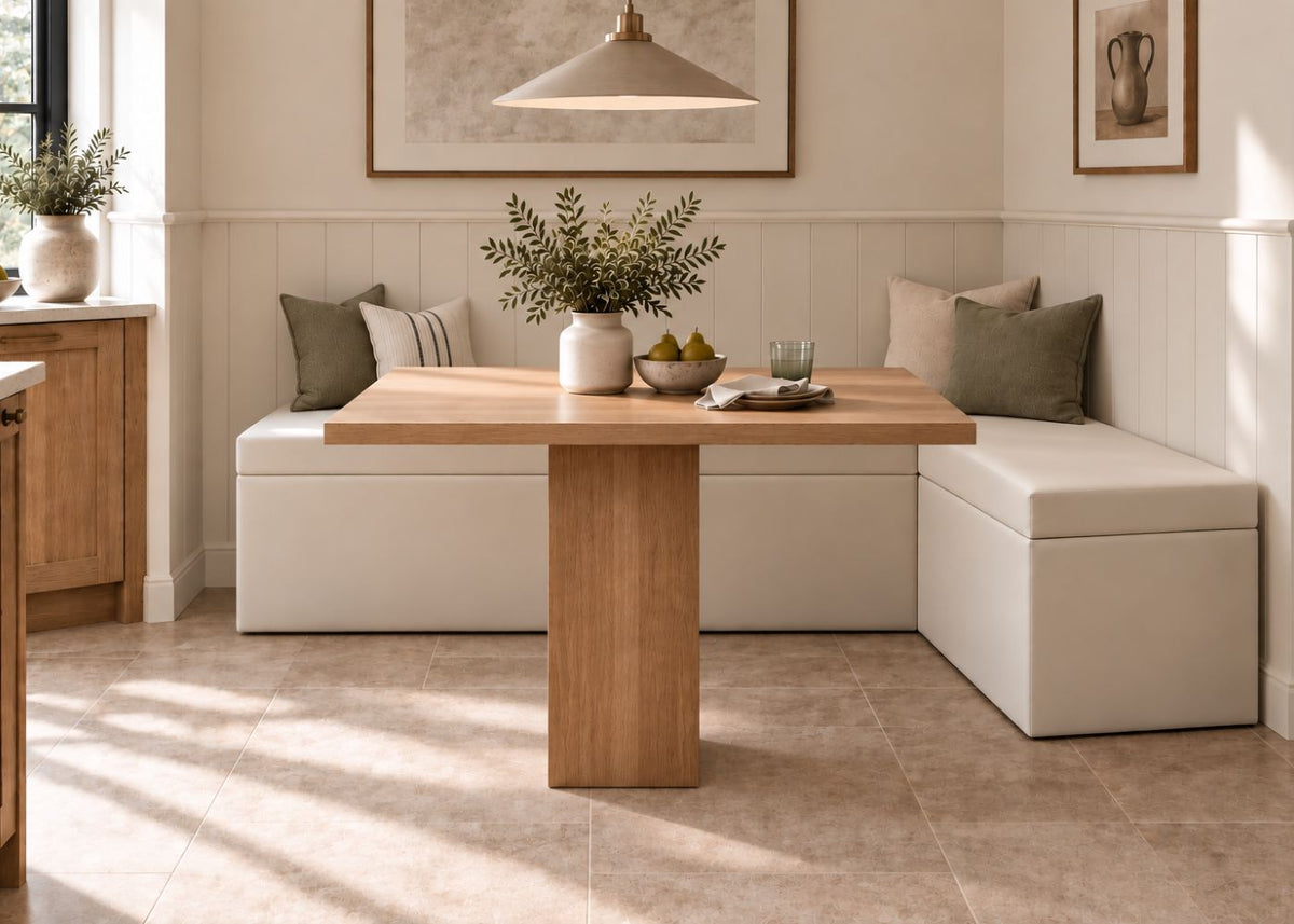 Corner Banquette Seating | Clay Colourway